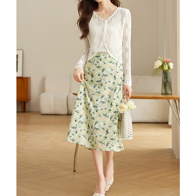 透かし編みカーディガンフェミニン夏羽織り | SUNSHINE CLOSET | 詳細画像9 