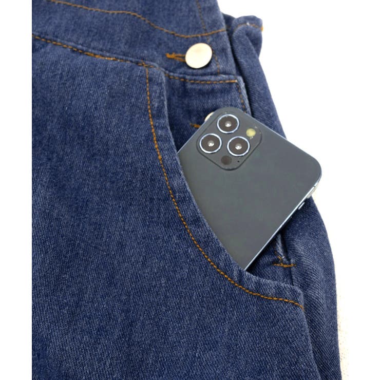 サロペットスカート韓国風デニムジャンスカ | SUNSHINE CLOSET | 詳細画像22 