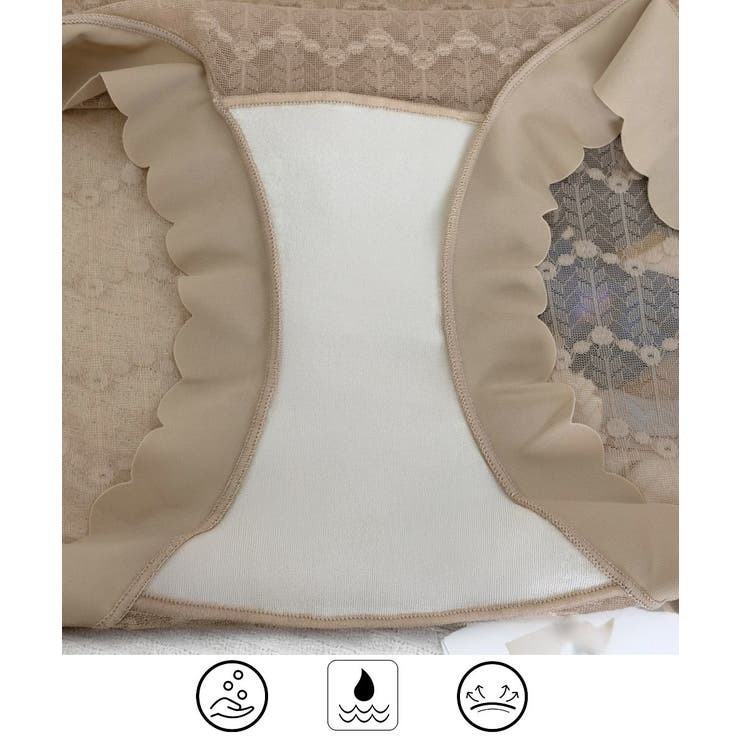 ハイウエスト総レースショーツ スカラップ | SUNSHINE CLOSET | 詳細画像13 