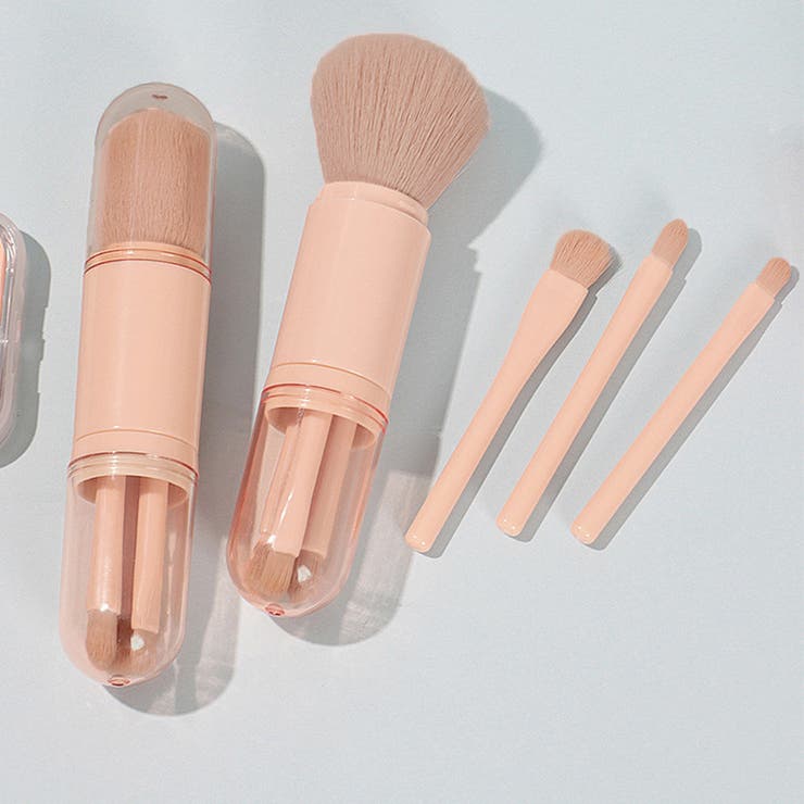 一体型 蓋付き メイクブラシ 4本セット | SUNSHINE CLOSET | 詳細画像11 