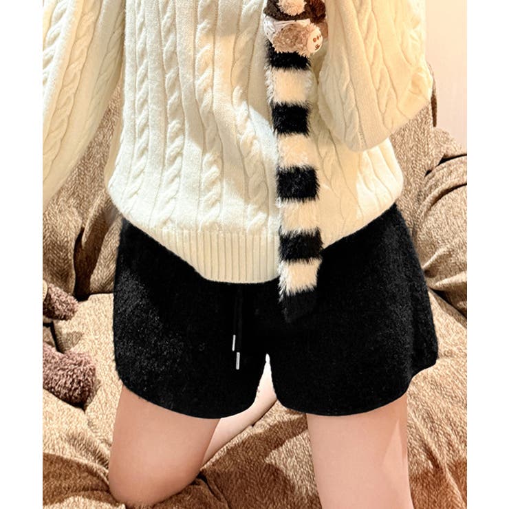 ボアショートパンツ もこもこルームパンツ | SUNSHINE CLOSET | 詳細画像4 