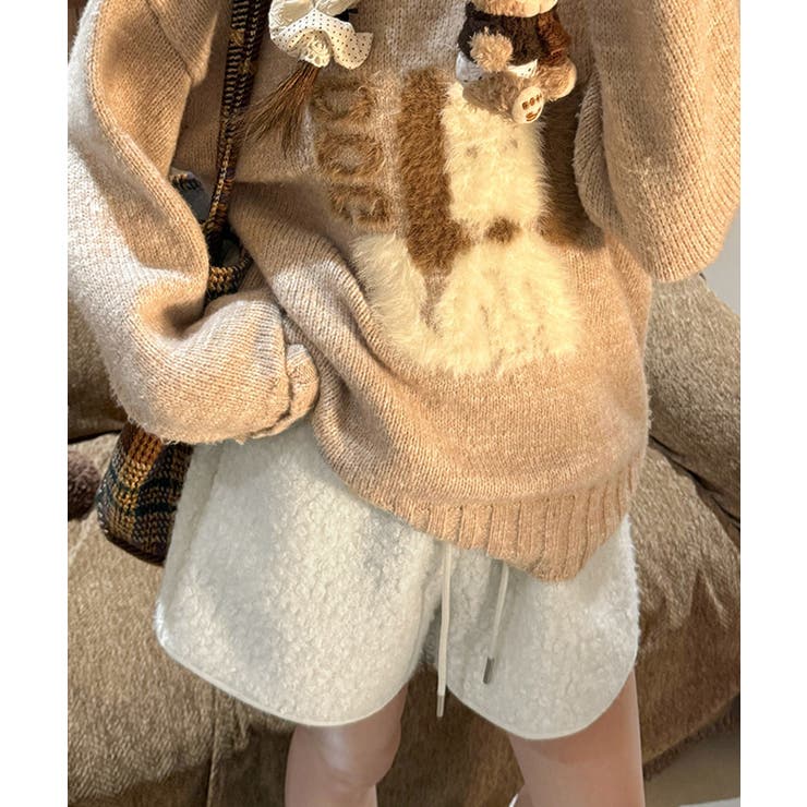 ボアショートパンツ もこもこルームパンツ | SUNSHINE CLOSET | 詳細画像6 