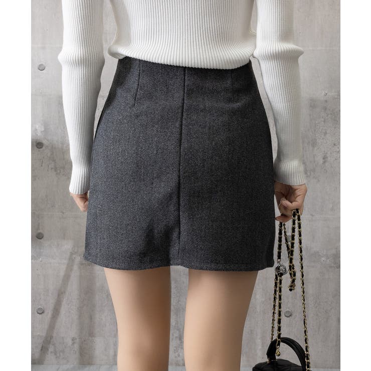 ウールライクミニタイトスカート 美脚脚長 | SUNSHINE CLOSET | 詳細画像19 