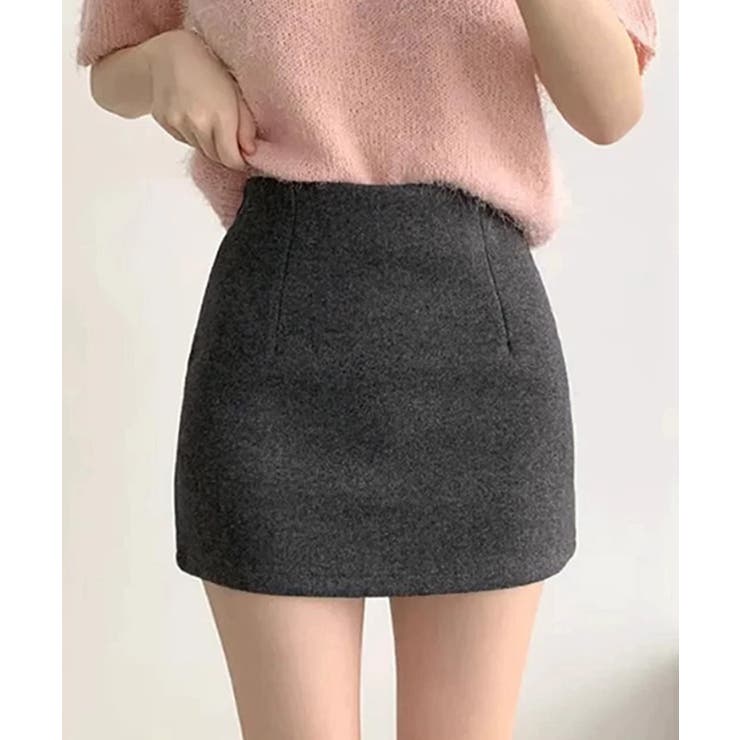 ウールライクミニタイトスカート 美脚脚長 | SUNSHINE CLOSET | 詳細画像9 