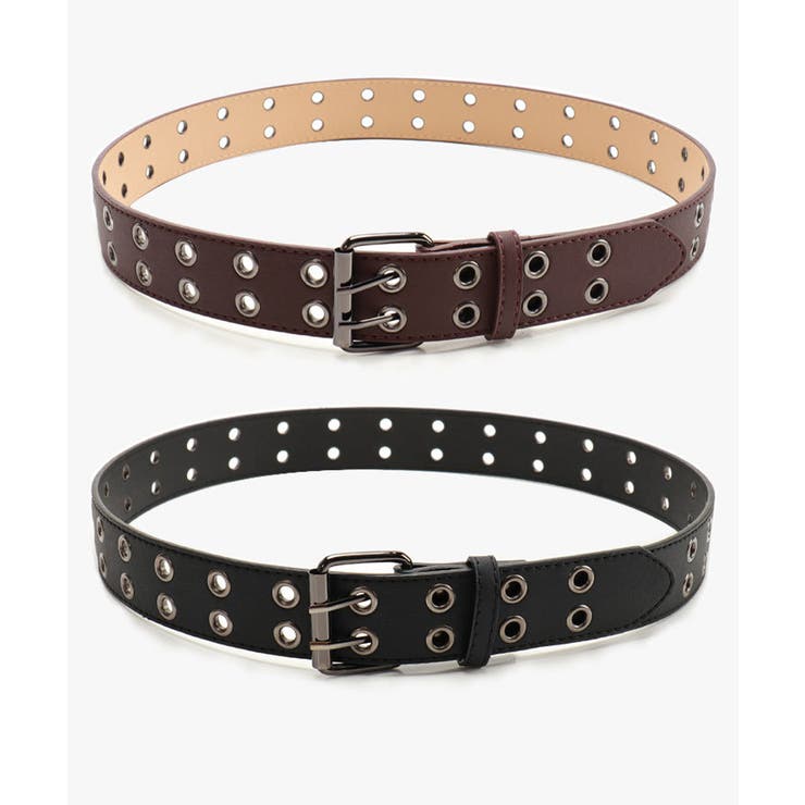 ダブルピンベルト PUレザーハトメベルト | SUNSHINE CLOSET | 詳細画像10 