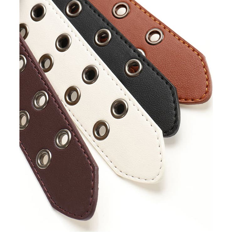 ダブルピンベルト PUレザーハトメベルト | SUNSHINE CLOSET | 詳細画像15 