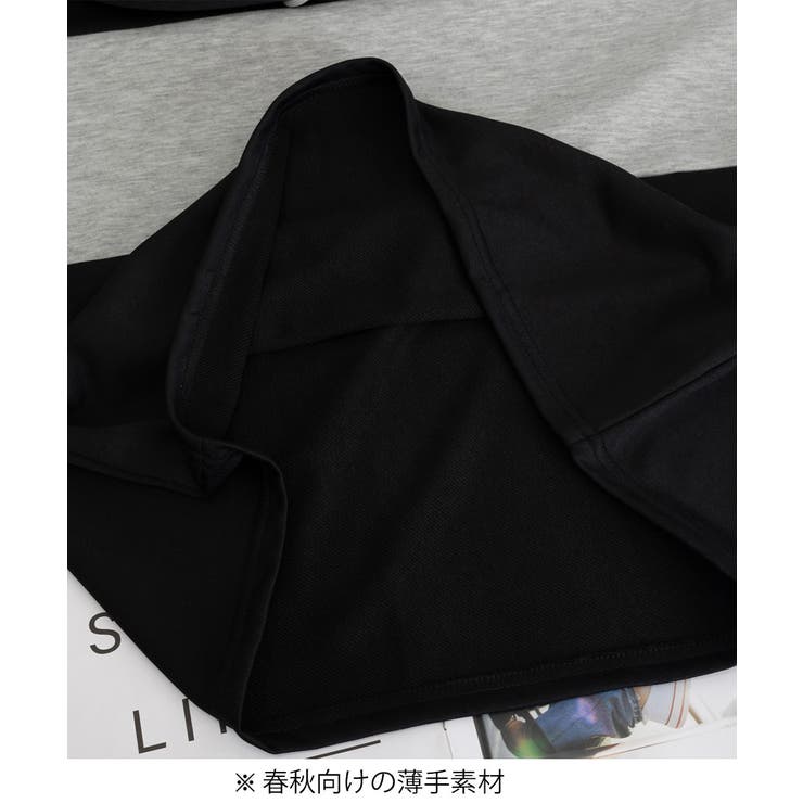 抜け感トレーナー体型カバー カジュアルトップス 大人可愛いパーカー | SUNSHINE CLOSET | 詳細画像20 
