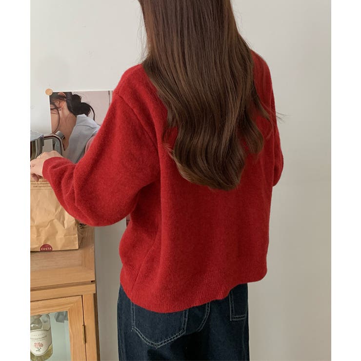 ニットカーディガン ポケット付き 秋冬服 | SUNSHINE CLOSET | 詳細画像14 