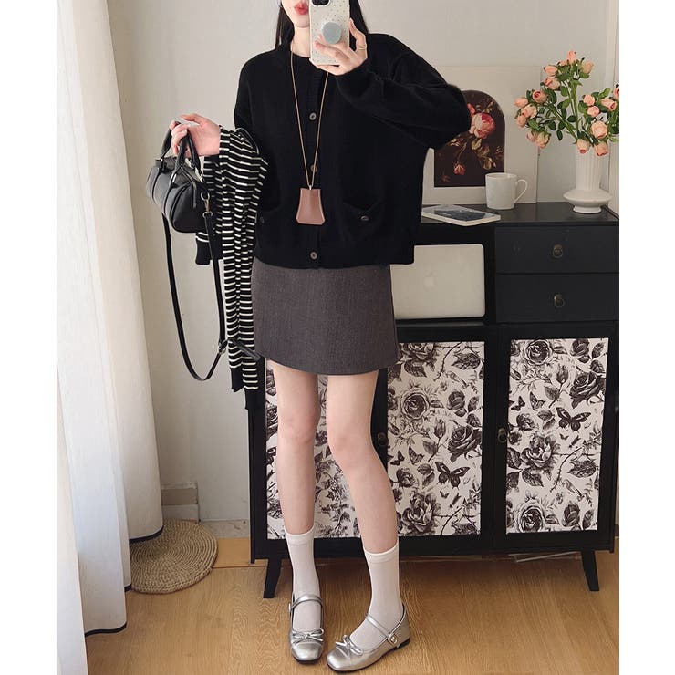 ニットカーディガン ポケット付き 秋冬服 | SUNSHINE CLOSET | 詳細画像8 