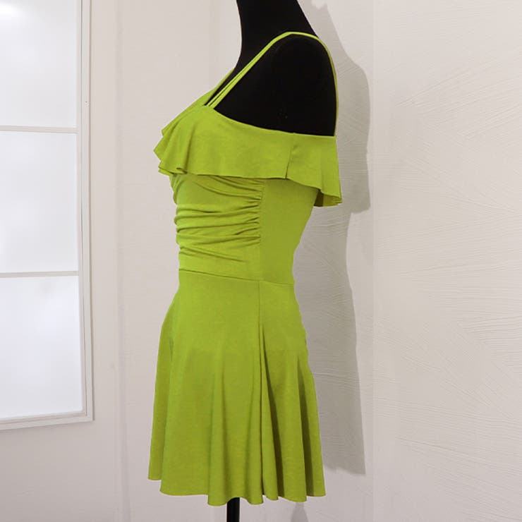 ワンショルダーワンピース水着 体型カバー | SUNSHINE CLOSET | 詳細画像16 