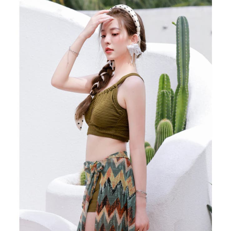 レディース 水着3点セット 盛れるみずぎ | SUNSHINE CLOSET | 詳細画像3 