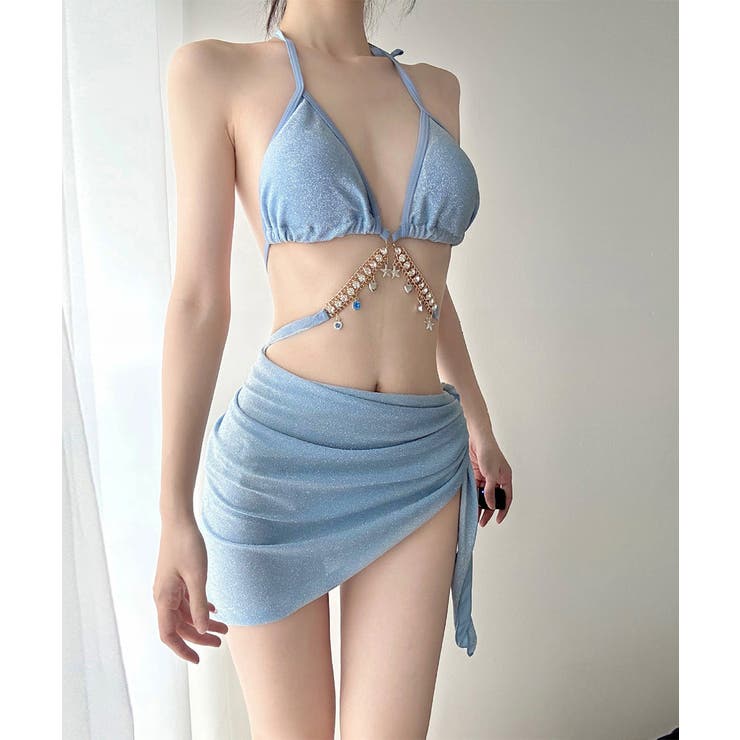 ビキニ セクシー水着3点セットレディース | SUNSHINE CLOSET | 詳細画像4 