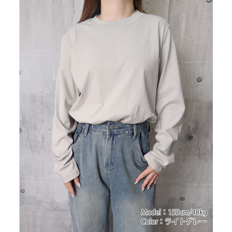レディース韓国風カットソー 重ね着インナー 万能トップス | SUNSHINE CLOSET | 詳細画像22 