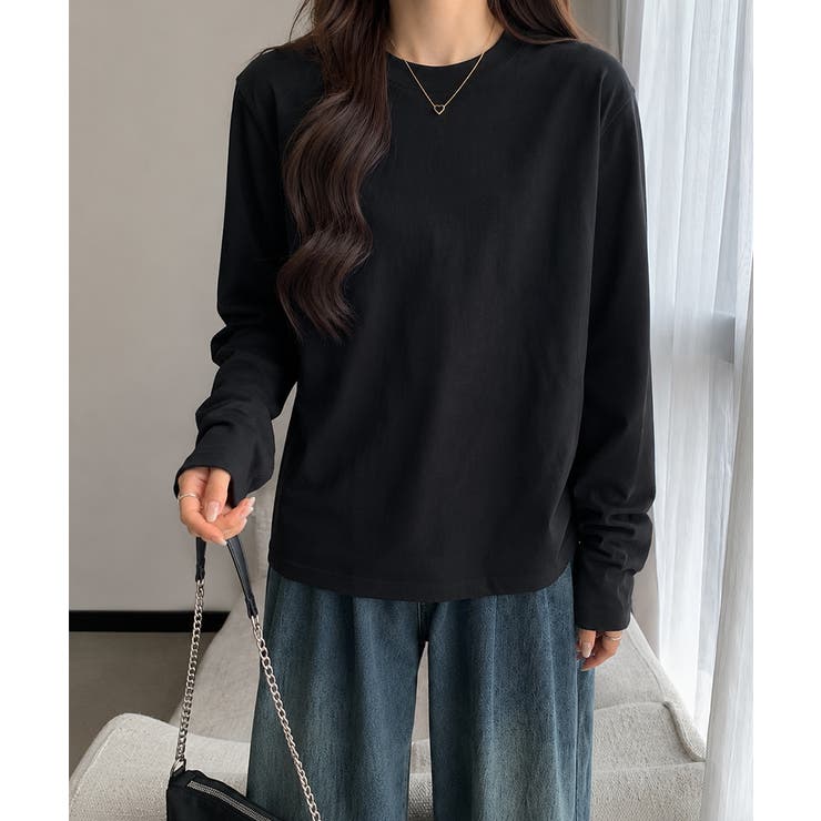 レディース韓国風カットソー 重ね着インナー 万能トップス | SUNSHINE CLOSET | 詳細画像4 