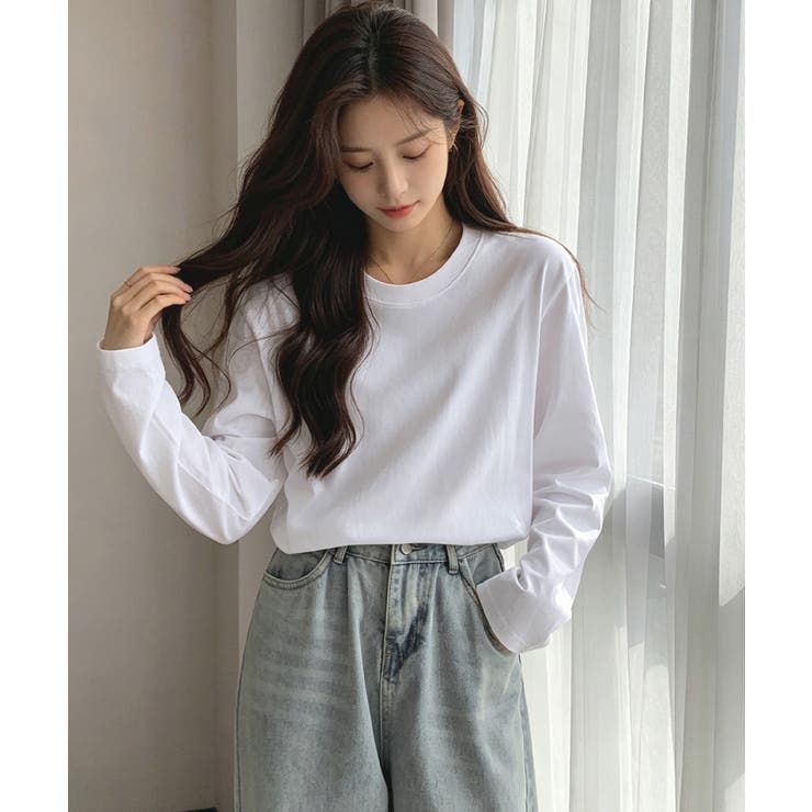 レディース韓国風カットソー 重ね着インナー 万能トップス | SUNSHINE CLOSET | 詳細画像8 