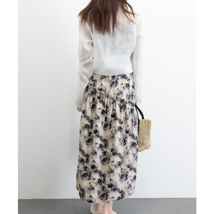 Aラインワンピース レディース ハイウエストロングワンピース | SUNSHINE CLOSET | 詳細画像24 