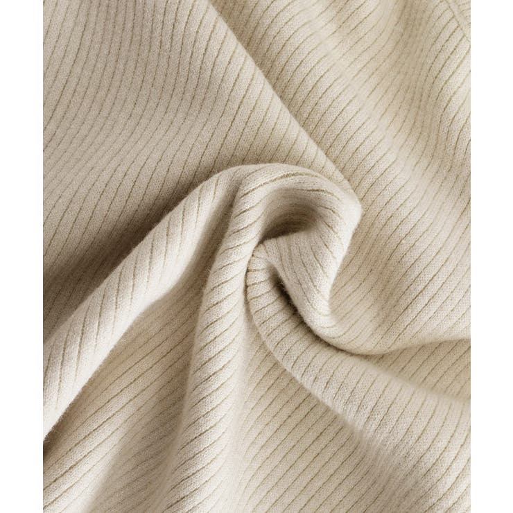 裏起毛ニットトップス Vネックリブニット | SUNSHINE CLOSET | 詳細画像24 