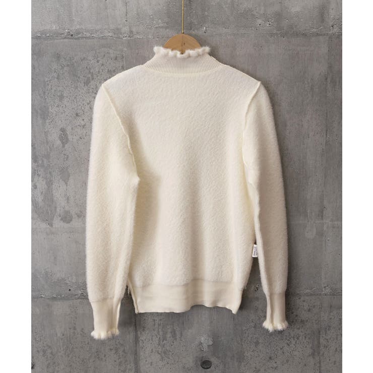 裏起毛 ハイネックニットトップスフリル襟 | SUNSHINE CLOSET | 詳細画像23 