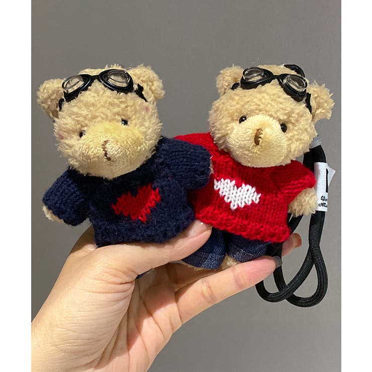 カップル くまのぬいぐるみ キーリング | SUNSHINE CLOSET | 詳細画像2 