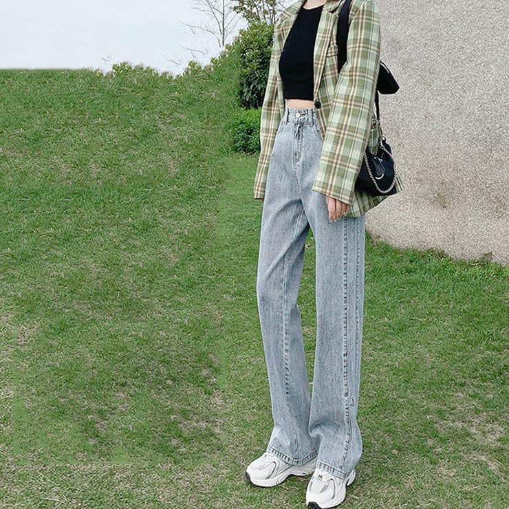 ストレートデニムパンツ ハイウエスト美脚 | SUNSHINE CLOSET | 詳細画像10 