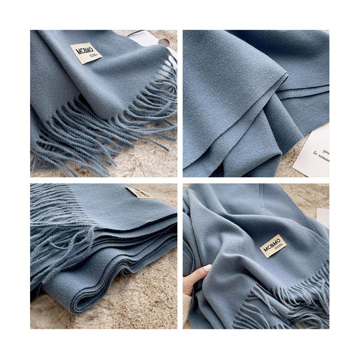 ストール 大判 マフラー カシミヤタッチ | SUNSHINE CLOSET | 詳細画像22 