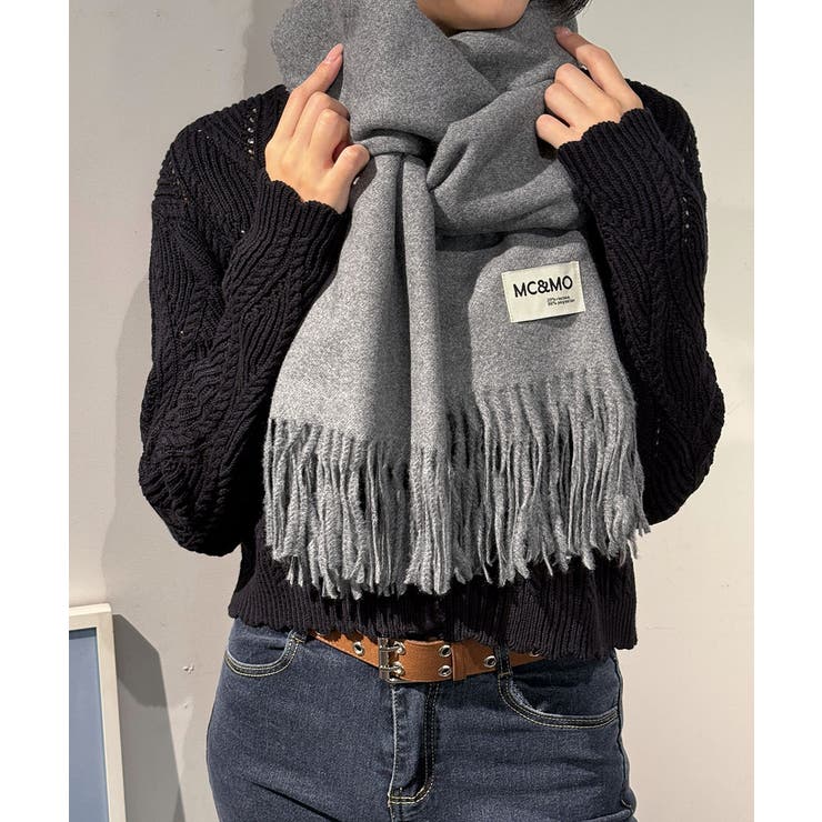 ストール 大判 マフラー カシミヤタッチ | SUNSHINE CLOSET | 詳細画像7 