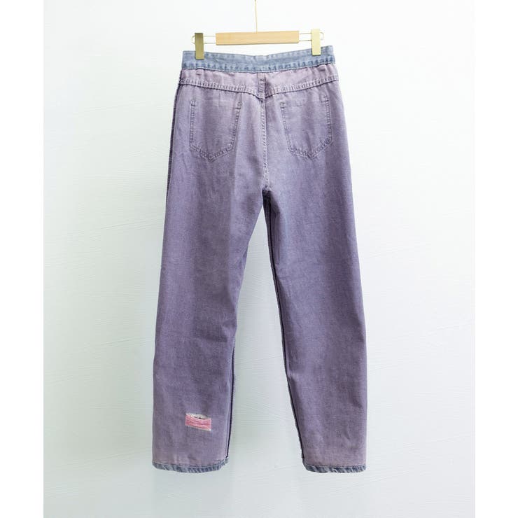 ピンク ダメージデニムパンツ レディース | SUNSHINE CLOSET | 詳細画像18 