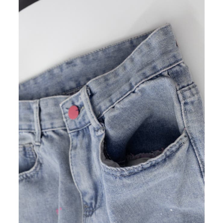 ピンク ダメージデニムパンツ レディース | SUNSHINE CLOSET | 詳細画像20 