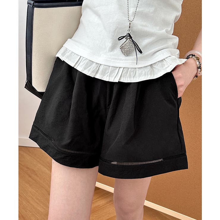 レディース ハイウエスト短パン おしゃれ可愛い | SUNSHINE CLOSET | 詳細画像1 