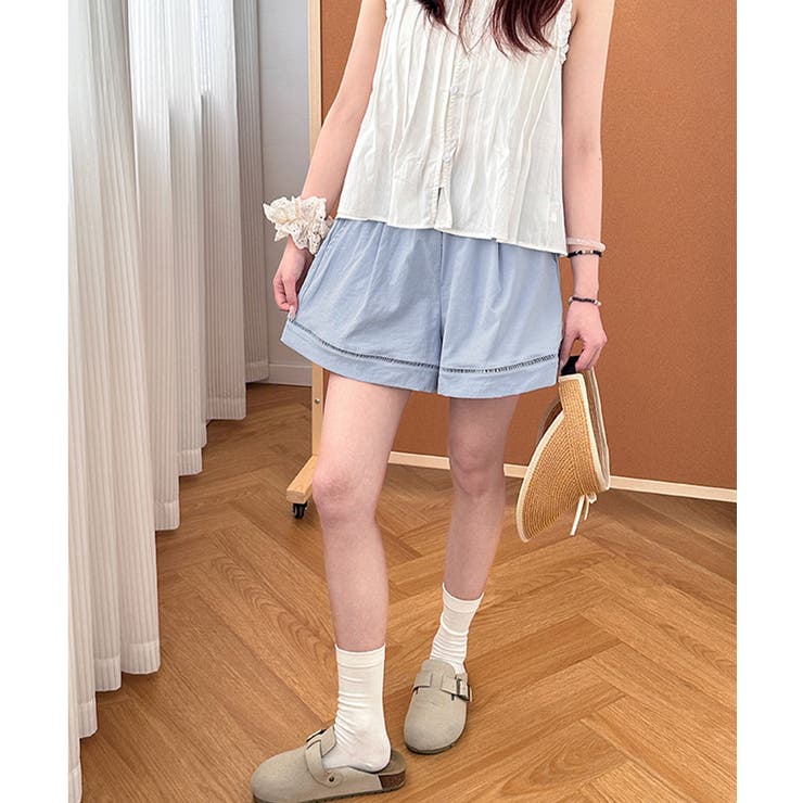 レディース ハイウエスト短パン おしゃれ可愛い | SUNSHINE CLOSET | 詳細画像14 