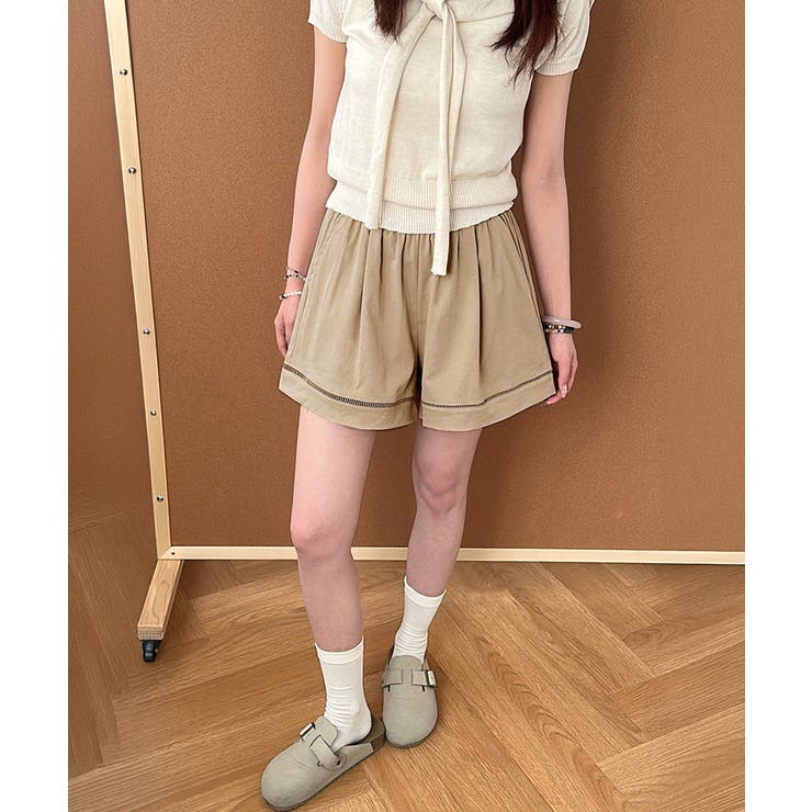 レディース ハイウエスト短パン おしゃれ可愛い | SUNSHINE CLOSET | 詳細画像2 