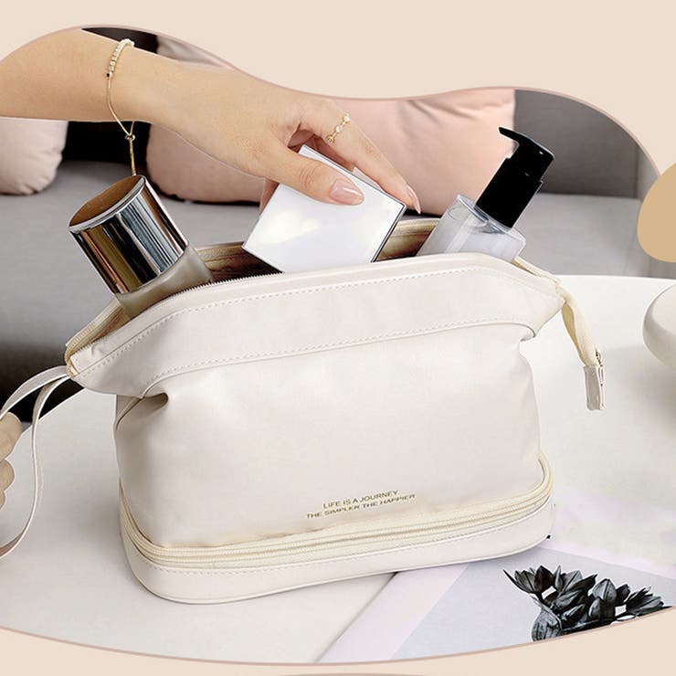 自立 化粧ポーチ 持ち歩き コスメポーチ | SUNSHINE CLOSET | 詳細画像10 