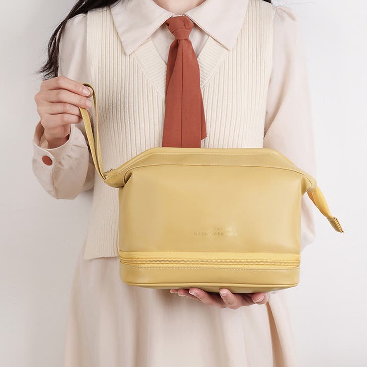 自立 化粧ポーチ 持ち歩き コスメポーチ | SUNSHINE CLOSET | 詳細画像15 