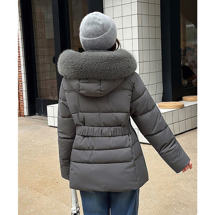 フーディーダウンジャケット 中綿アウター | SUNSHINE CLOSET | 詳細画像11 