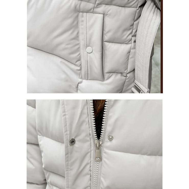 フーディーダウンジャケット 中綿アウター | SUNSHINE CLOSET | 詳細画像16 