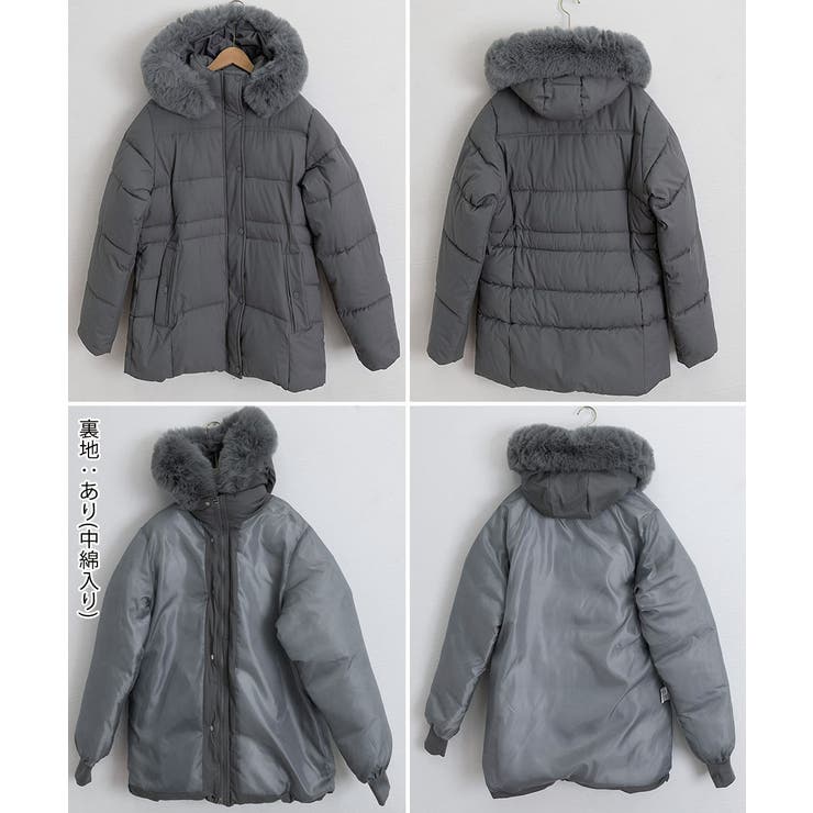 フーディーダウンジャケット 中綿アウター | SUNSHINE CLOSET | 詳細画像25 