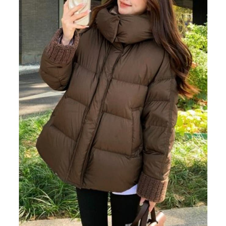 ダウンジャケットフード付きダウン風コート | SUNSHINE CLOSET | 詳細画像2 