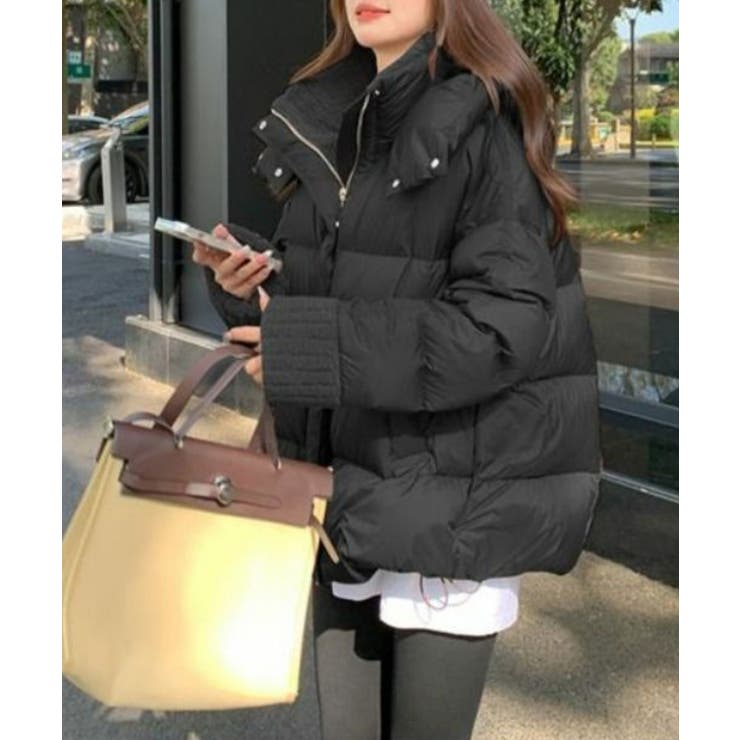 ダウンジャケットフード付きダウン風コート | SUNSHINE CLOSET | 詳細画像20 