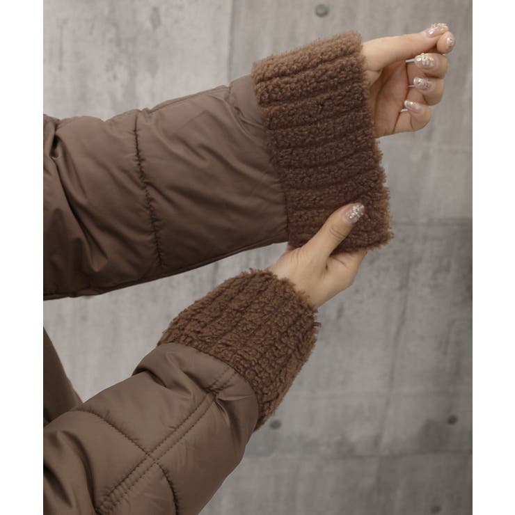 ダウンジャケットフード付きダウン風コート | SUNSHINE CLOSET | 詳細画像24 