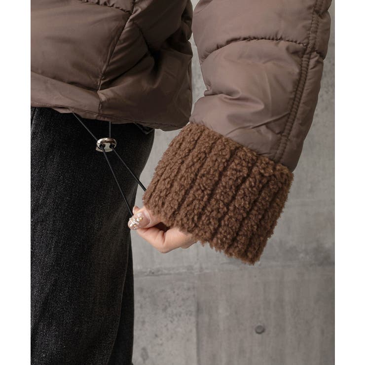 ダウンジャケットフード付きダウン風コート | SUNSHINE CLOSET | 詳細画像25 