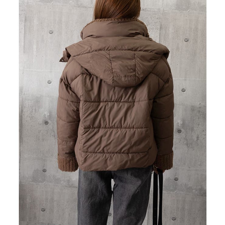 ダウンジャケットフード付きダウン風コート | SUNSHINE CLOSET | 詳細画像27 