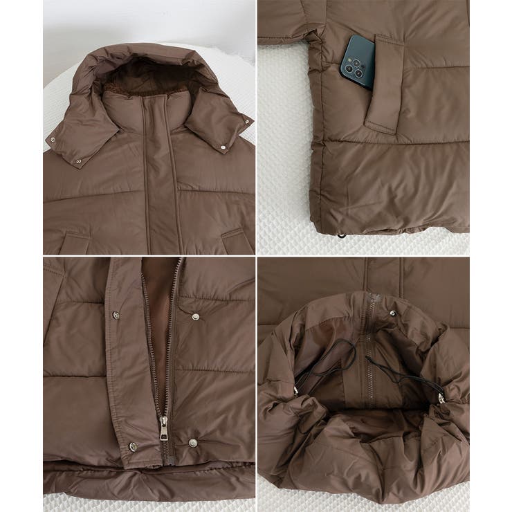 ダウンジャケットフード付きダウン風コート | SUNSHINE CLOSET | 詳細画像29 