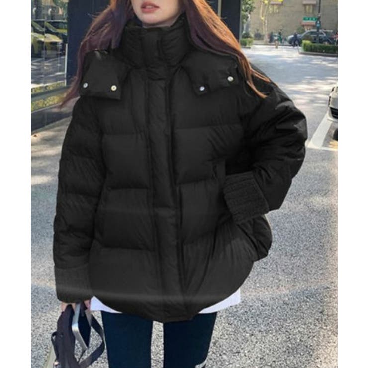 ダウンジャケットフード付きダウン風コート | SUNSHINE CLOSET | 詳細画像7 