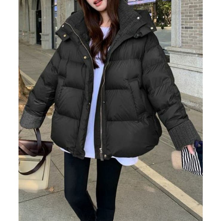 ダウンジャケットフード付きダウン風コート | SUNSHINE CLOSET | 詳細画像8 