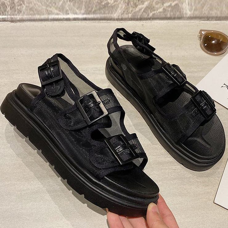 サンダル レディース メッシュサンダル夏 | SUNSHINE CLOSET | 詳細画像17 