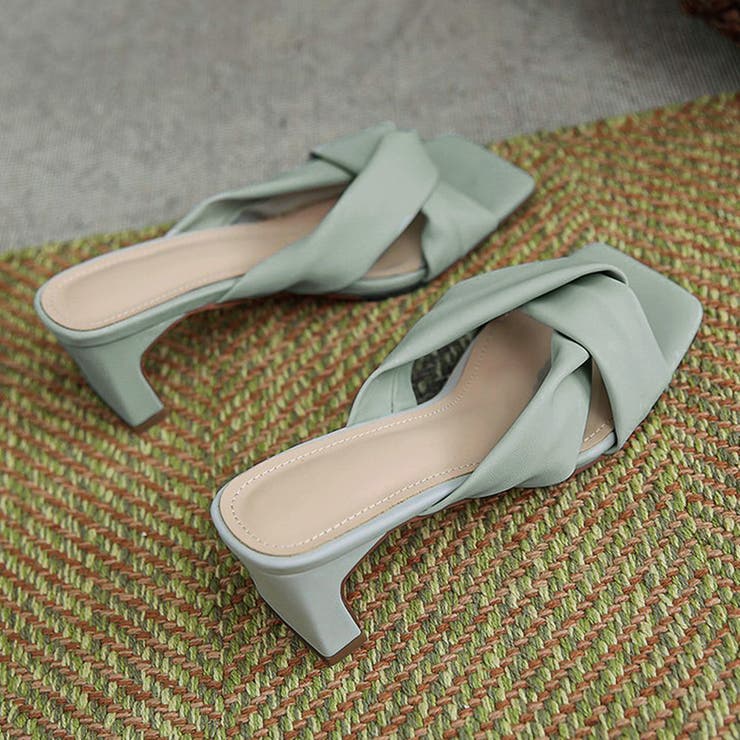 セットバックヒール サンダル レディース | SUNSHINE CLOSET | 詳細画像12 