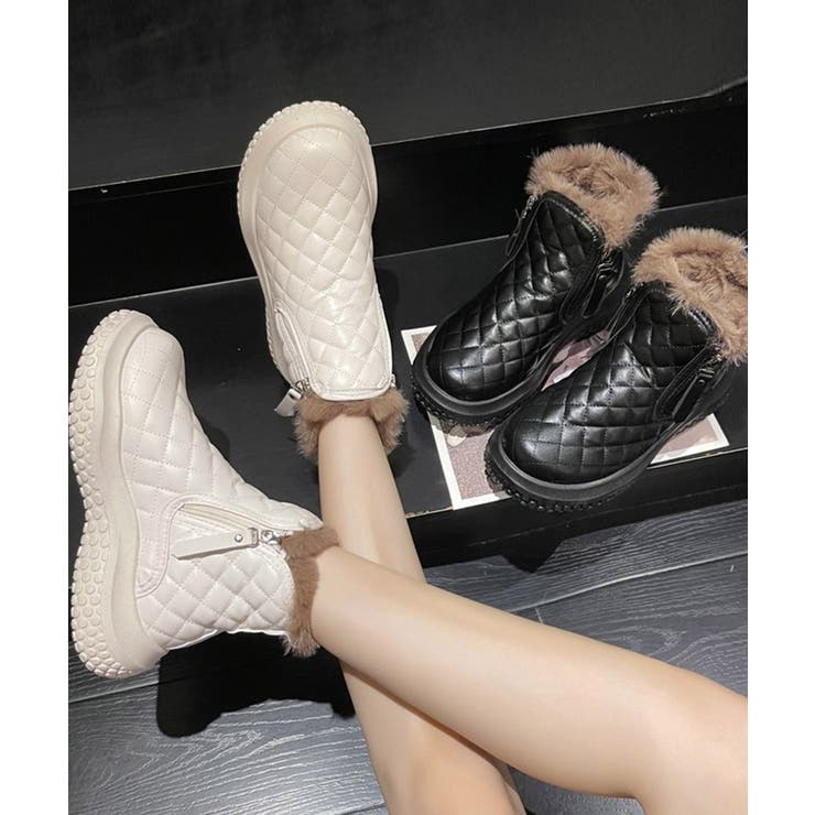 ムートンブーツ キルティング裏起毛ブーツ | SUNSHINE CLOSET | 詳細画像10 