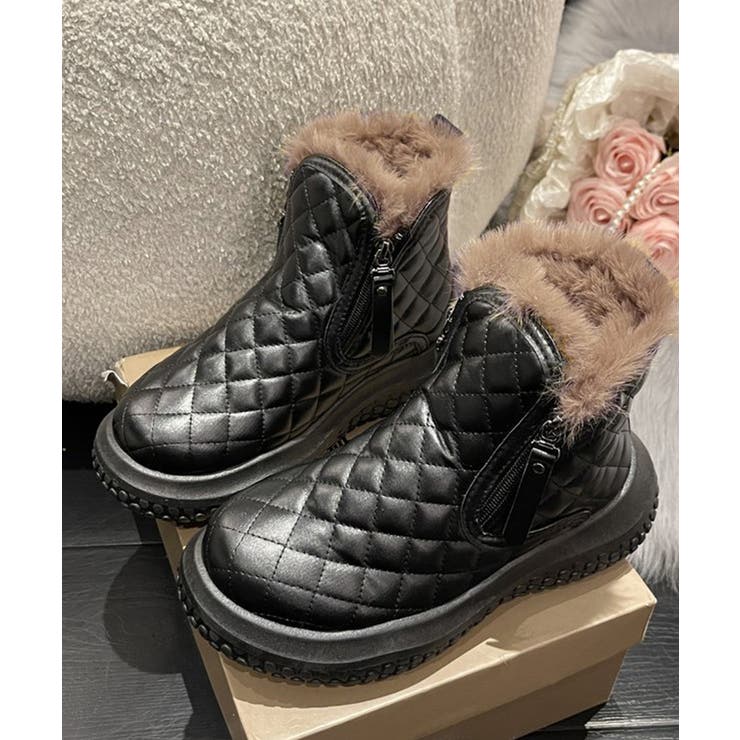 ムートンブーツ キルティング裏起毛ブーツ | SUNSHINE CLOSET | 詳細画像17 