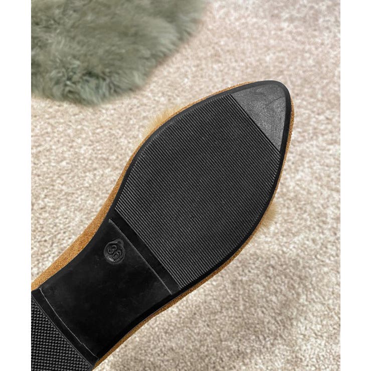 ファー付きパンプスポインテッドトゥ韓国風 | SUNSHINE CLOSET | 詳細画像24 