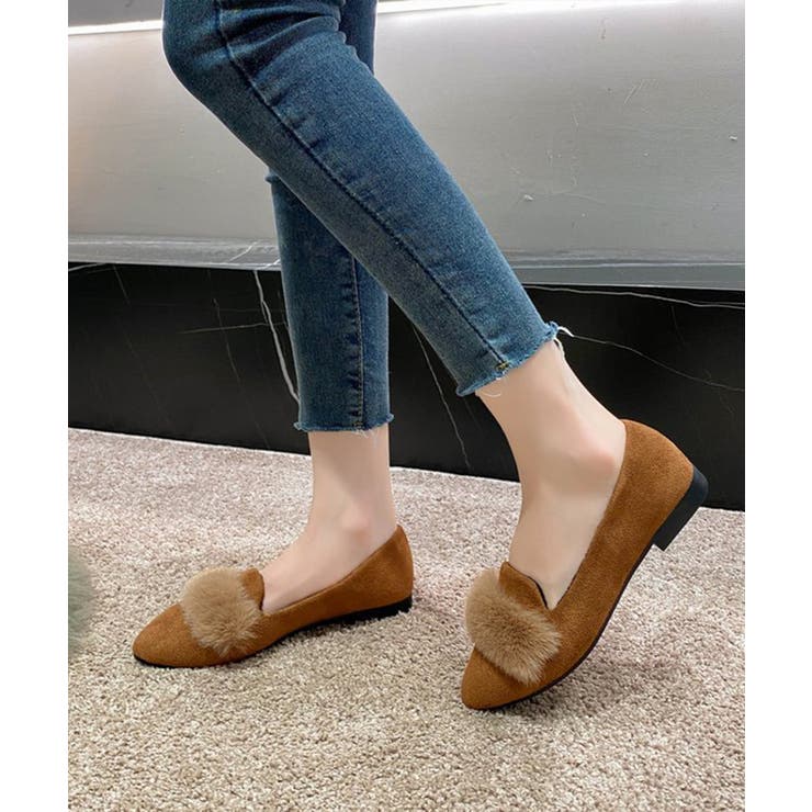 ファー付きパンプスポインテッドトゥ韓国風 | SUNSHINE CLOSET | 詳細画像9 